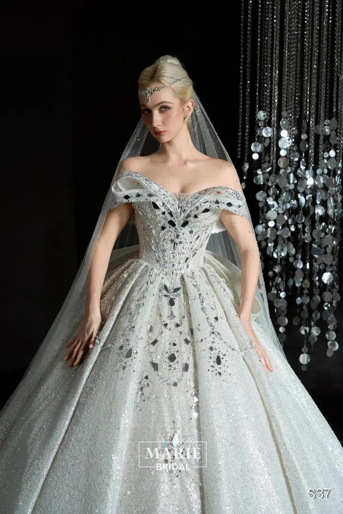 Ball Gown Dress – S37 - Marie Bridal