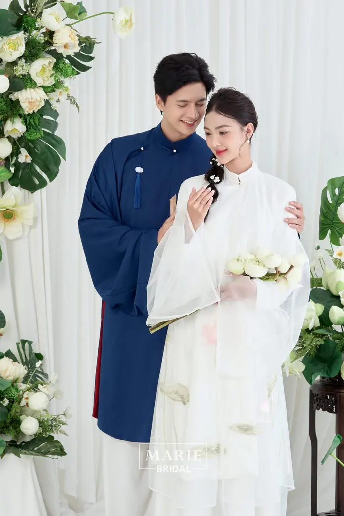 Concept Hoa Sen – Việt Phục - Marie Bridal