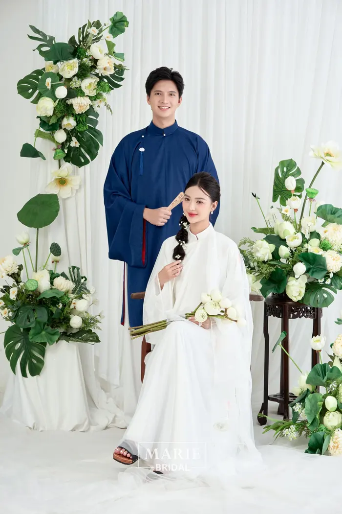 Concept Hoa Sen – Việt Phục - Marie Bridal