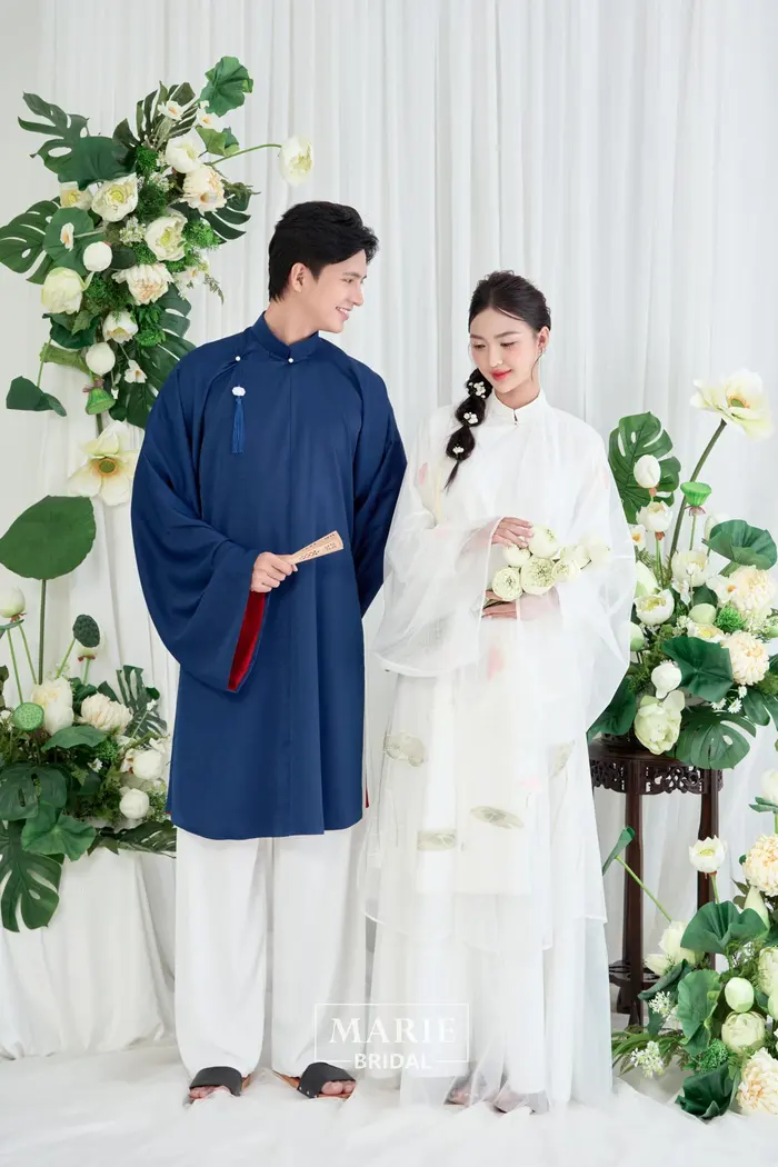 Concept Hoa Sen – Việt Phục - Marie Bridal