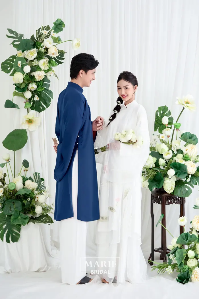 Concept Hoa Sen – Việt Phục - Marie Bridal