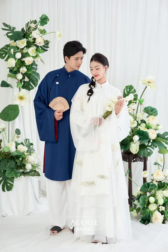 Concept Hoa Sen – Việt Phục - Marie Bridal