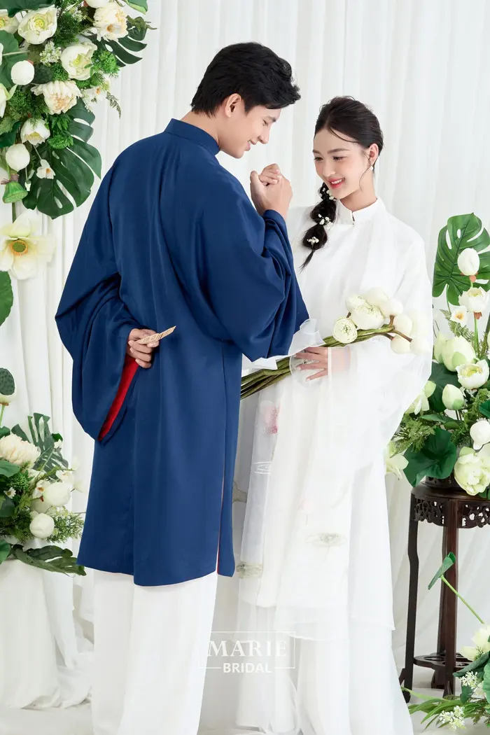 Concept Hoa Sen – Việt Phục - Marie Bridal