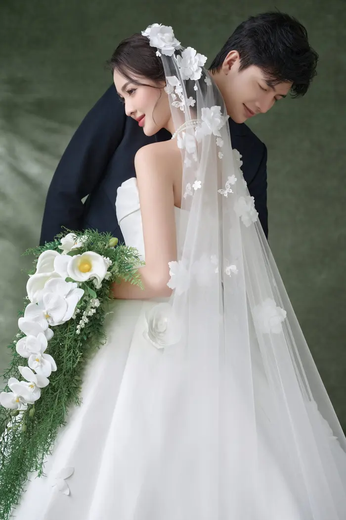 Concept Phông Xanh Lá - Marie Bridal