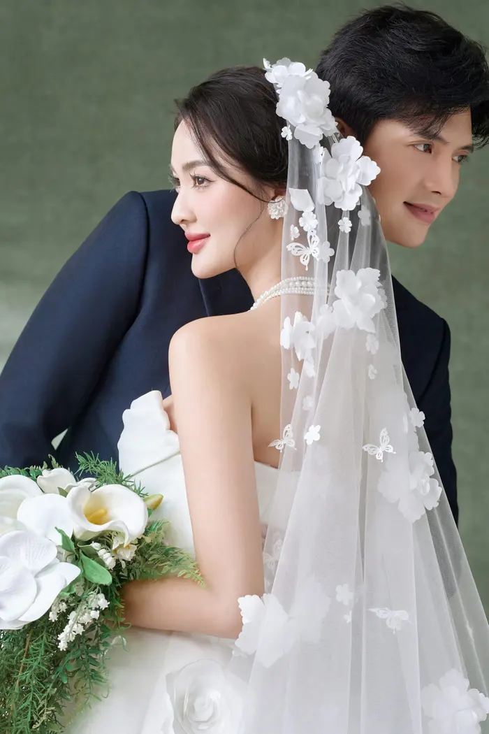 Concept Phông Xanh Lá - Marie Bridal