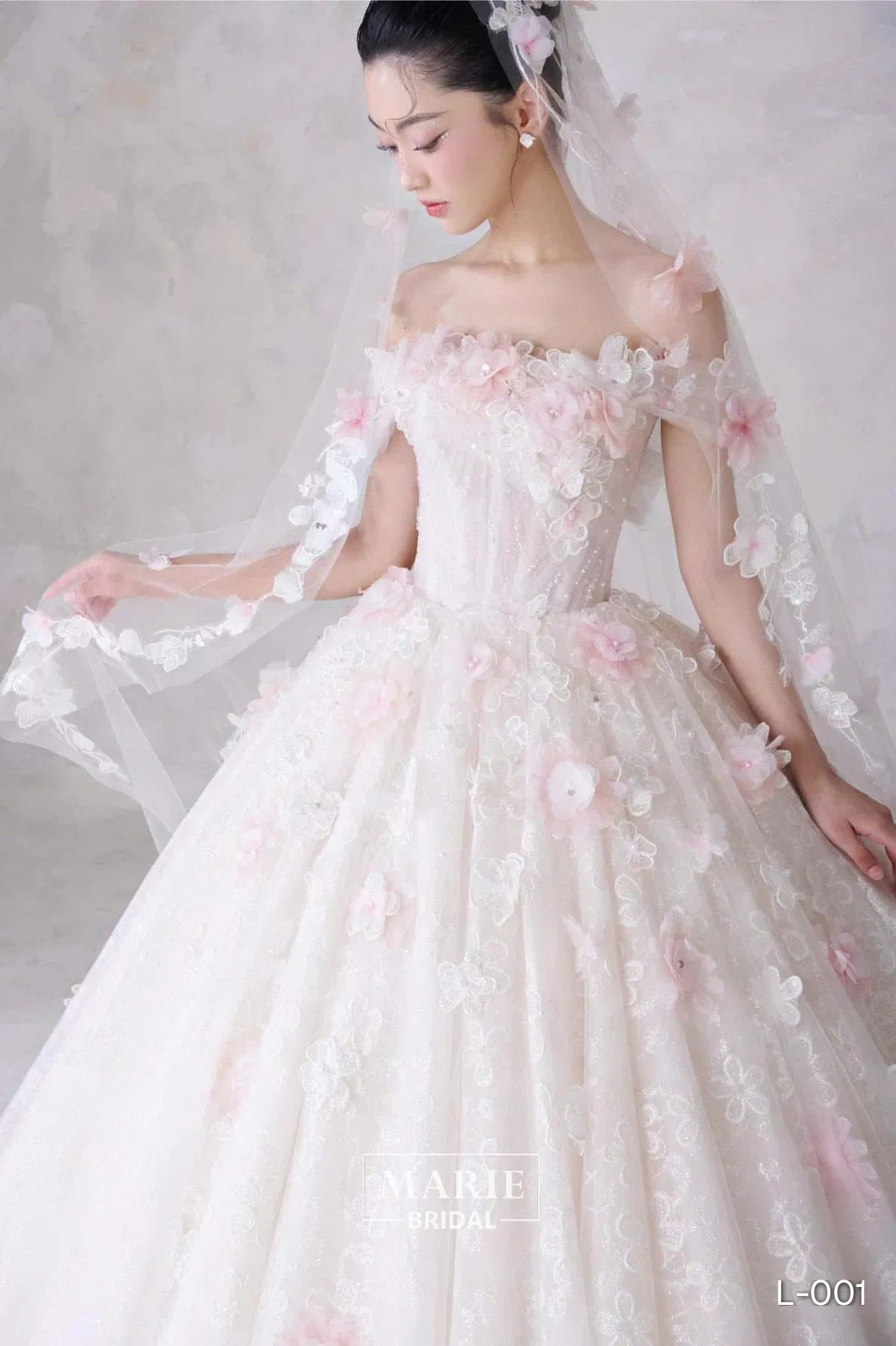 Lúp Voan – Lúp đi kèm váy, không thuê lẻ - Marie Bridal