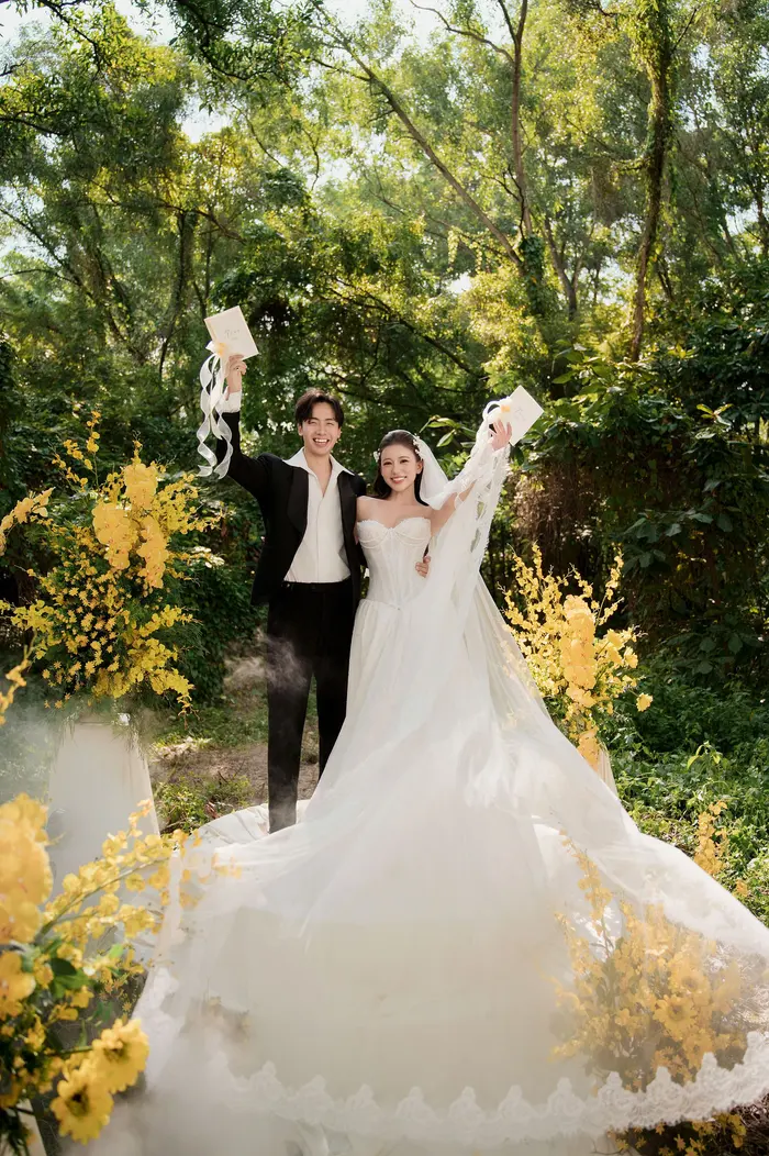 Ngoại cảnh Sài Gòn - ảnh cưới Marie Bridal