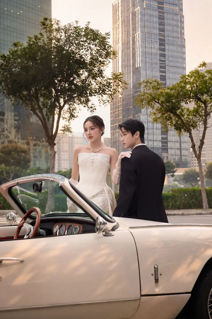 Ngoại cảnh Sài Gòn - ảnh cưới Marie Bridal