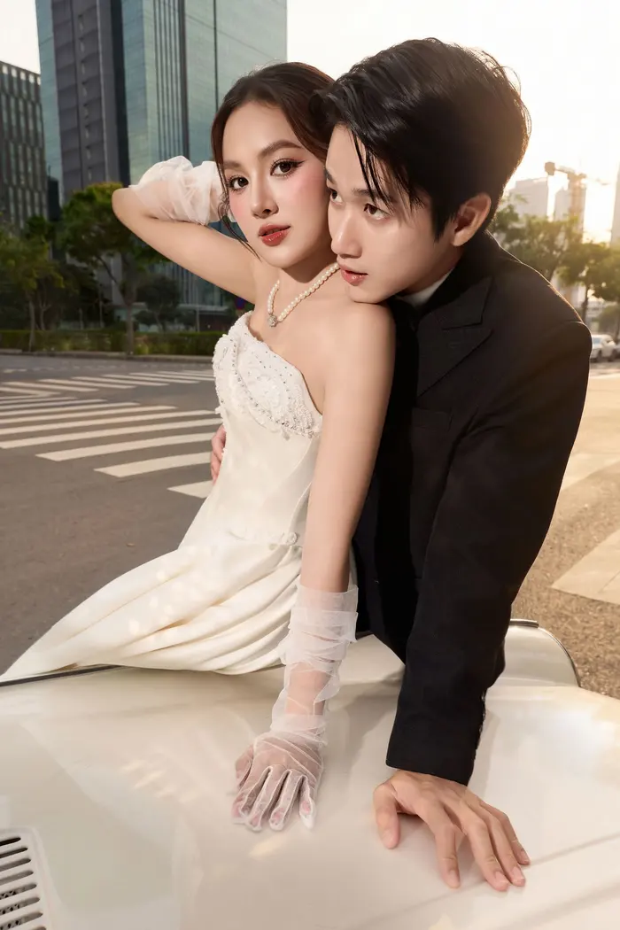 Ngoại cảnh Sài Gòn - ảnh cưới Marie Bridal