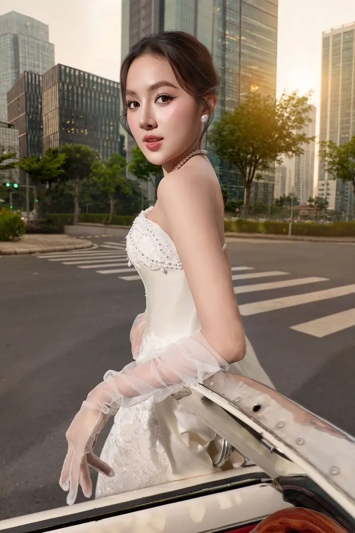 Ngoại cảnh Sài Gòn - ảnh cưới Marie Bridal
