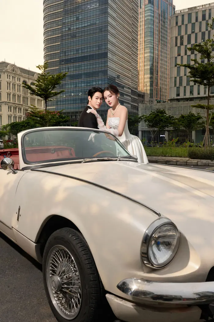 Ngoại cảnh Sài Gòn - ảnh cưới Marie Bridal
