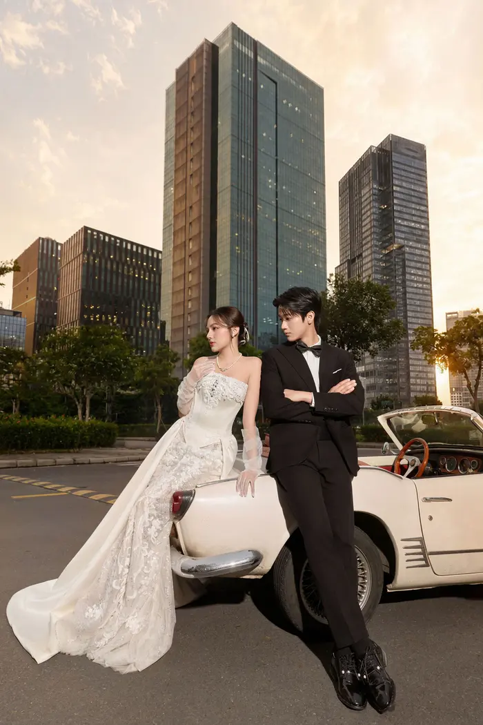 Ngoại cảnh Sài Gòn - ảnh cưới Marie Bridal