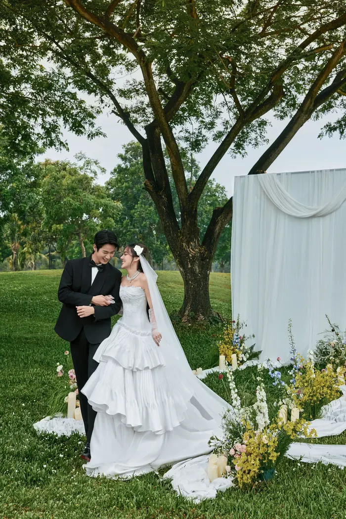 Ngoại cảnh Sài Gòn - ảnh cưới Marie Bridal