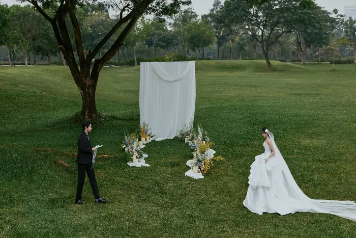 Ngoại cảnh Sài Gòn - ảnh cưới Marie Bridal