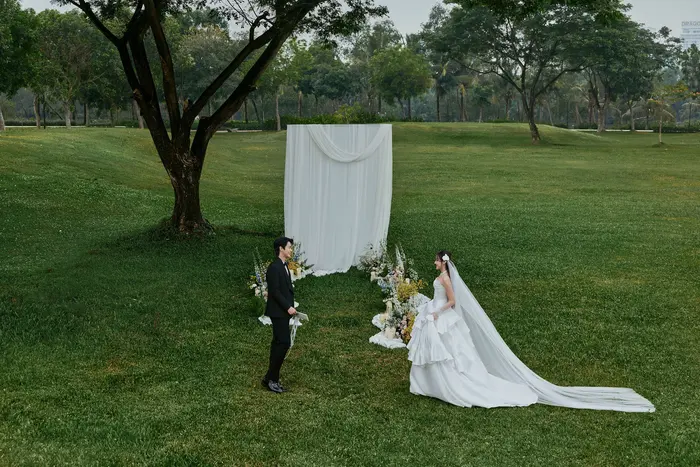 Ngoại cảnh Sài Gòn - ảnh cưới Marie Bridal