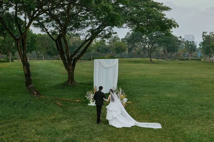 Ngoại cảnh Sài Gòn - ảnh cưới Marie Bridal