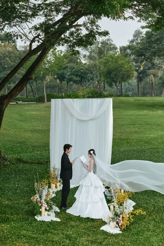 Ngoại cảnh Sài Gòn - ảnh cưới Marie Bridal