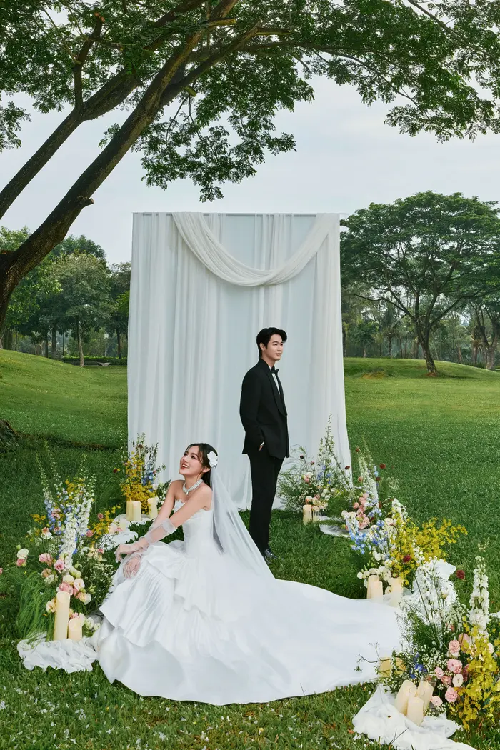Ngoại cảnh Sài Gòn - ảnh cưới Marie Bridal