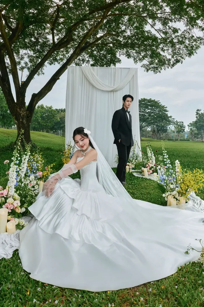 Ngoại cảnh Sài Gòn - ảnh cưới Marie Bridal