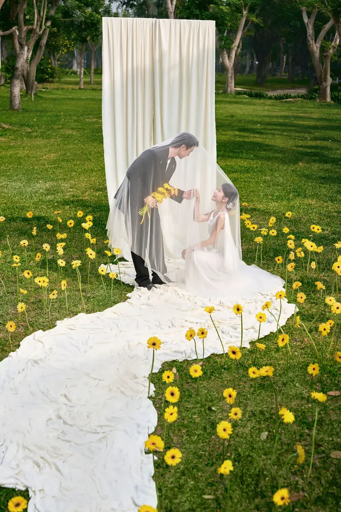 Ngoại cảnh Sài Gòn - ảnh cưới Marie Bridal