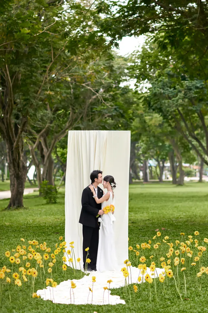 Ngoại cảnh Sài Gòn - ảnh cưới Marie Bridal