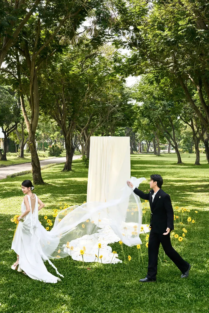Ngoại cảnh Sài Gòn - ảnh cưới Marie Bridal