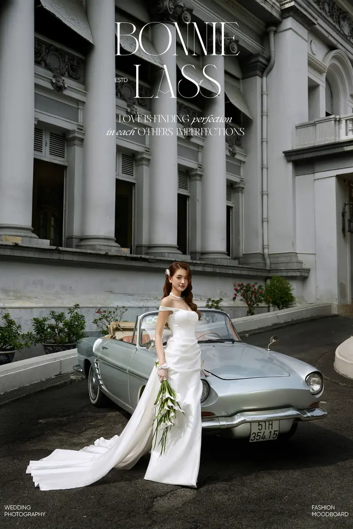 Ngoại cảnh Sài Gòn - ảnh cưới Marie Bridal