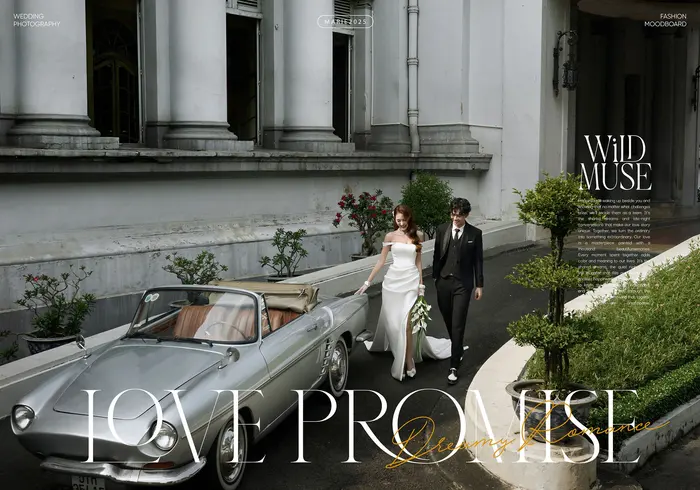 Ngoại cảnh Sài Gòn - ảnh cưới Marie Bridal