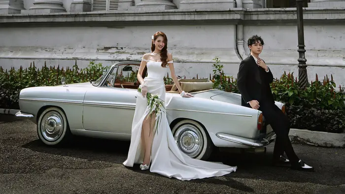 Ngoại cảnh Sài Gòn - ảnh cưới Marie Bridal