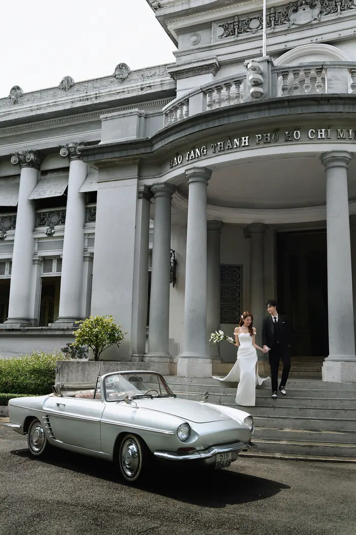 Ngoại cảnh Sài Gòn - ảnh cưới Marie Bridal