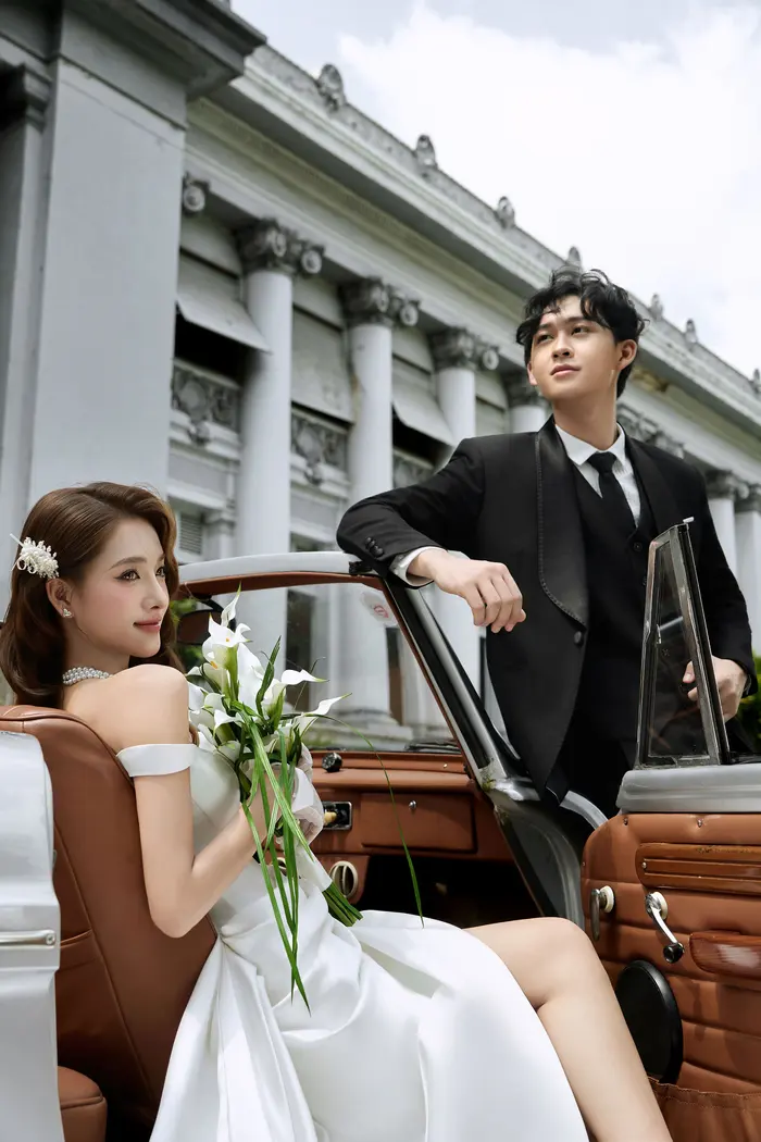 Ngoại cảnh Sài Gòn - ảnh cưới Marie Bridal