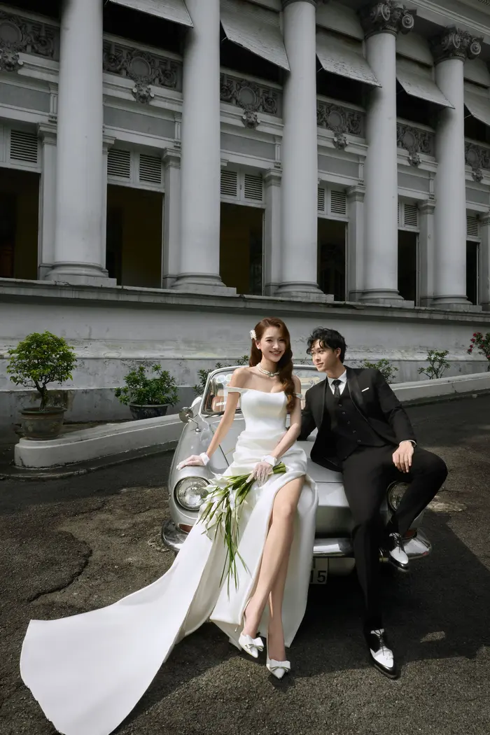 Ngoại cảnh Sài Gòn - ảnh cưới Marie Bridal