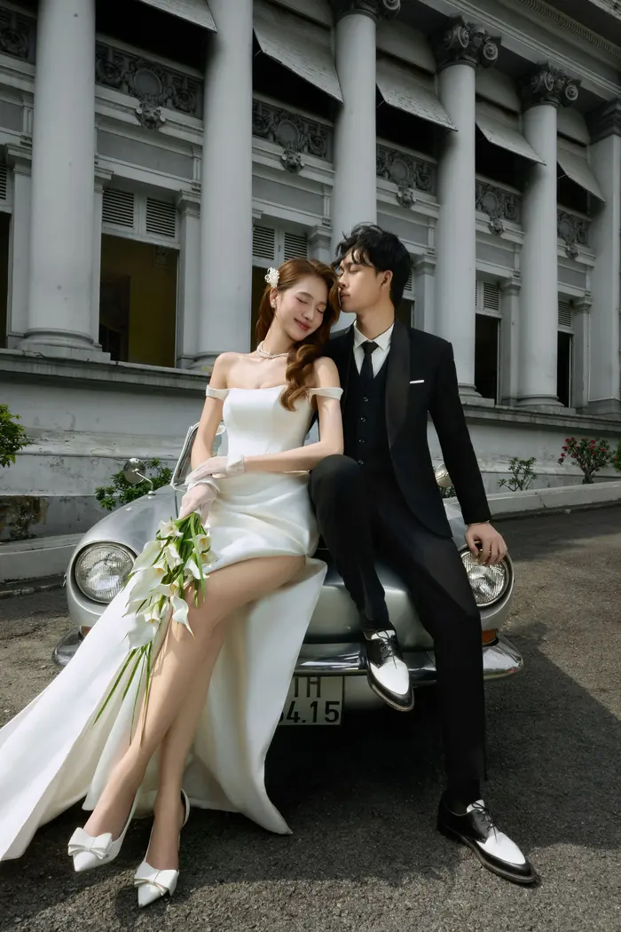 Ngoại cảnh Sài Gòn - ảnh cưới Marie Bridal