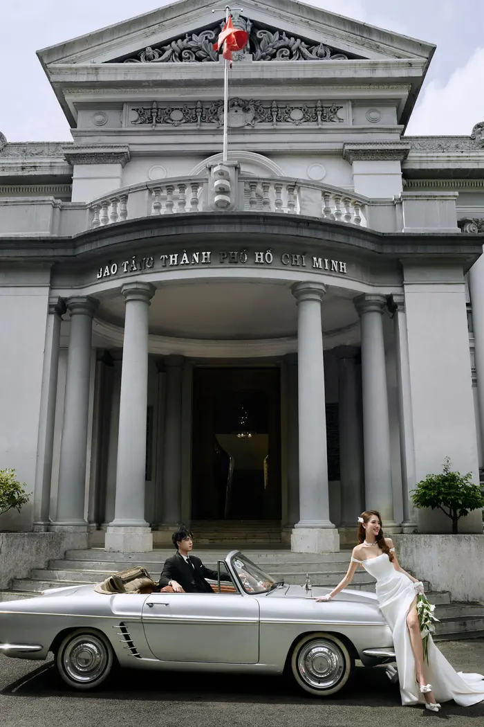 Ngoại cảnh Sài Gòn - ảnh cưới Marie Bridal