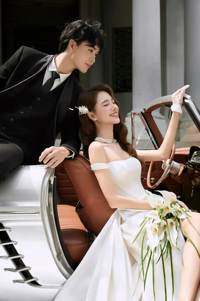 Ngoại cảnh Sài Gòn - ảnh cưới Marie Bridal