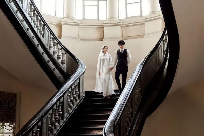 Ngoại cảnh Sài Gòn - ảnh cưới Marie Bridal