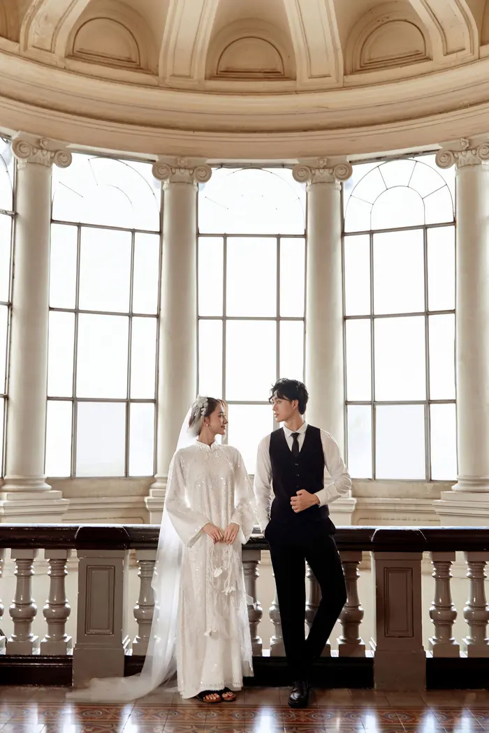Ngoại cảnh Sài Gòn - ảnh cưới Marie Bridal