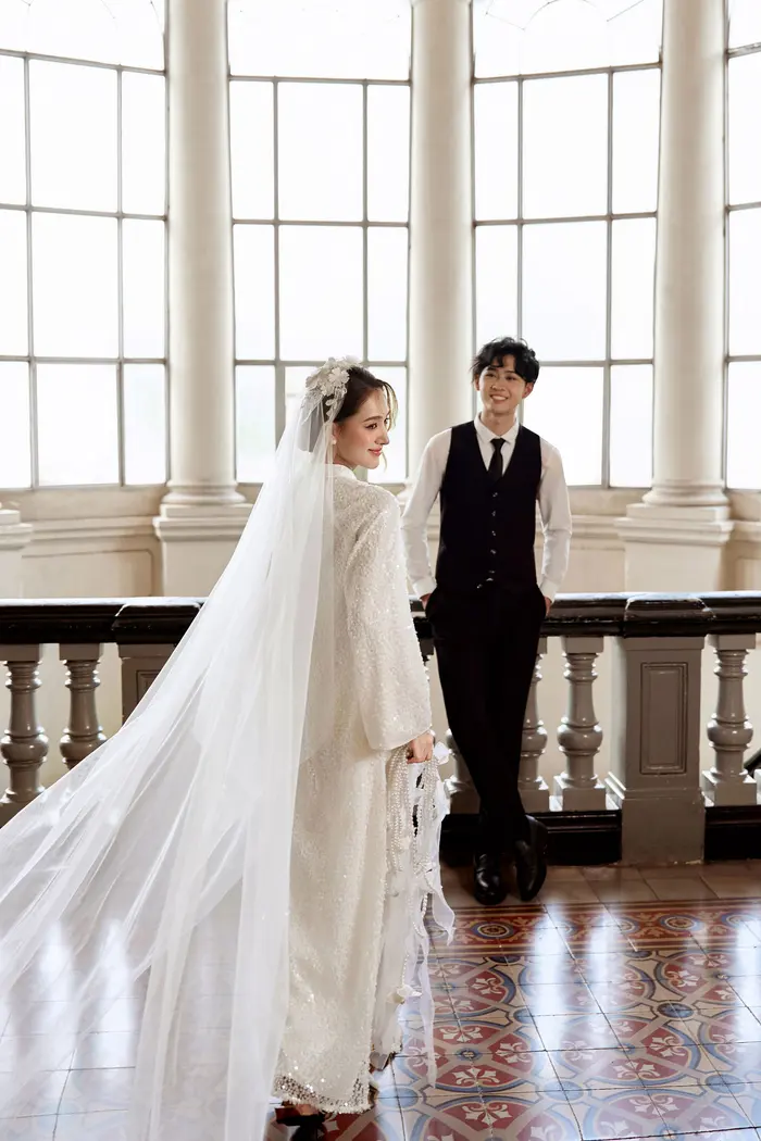 Ngoại cảnh Sài Gòn - ảnh cưới Marie Bridal