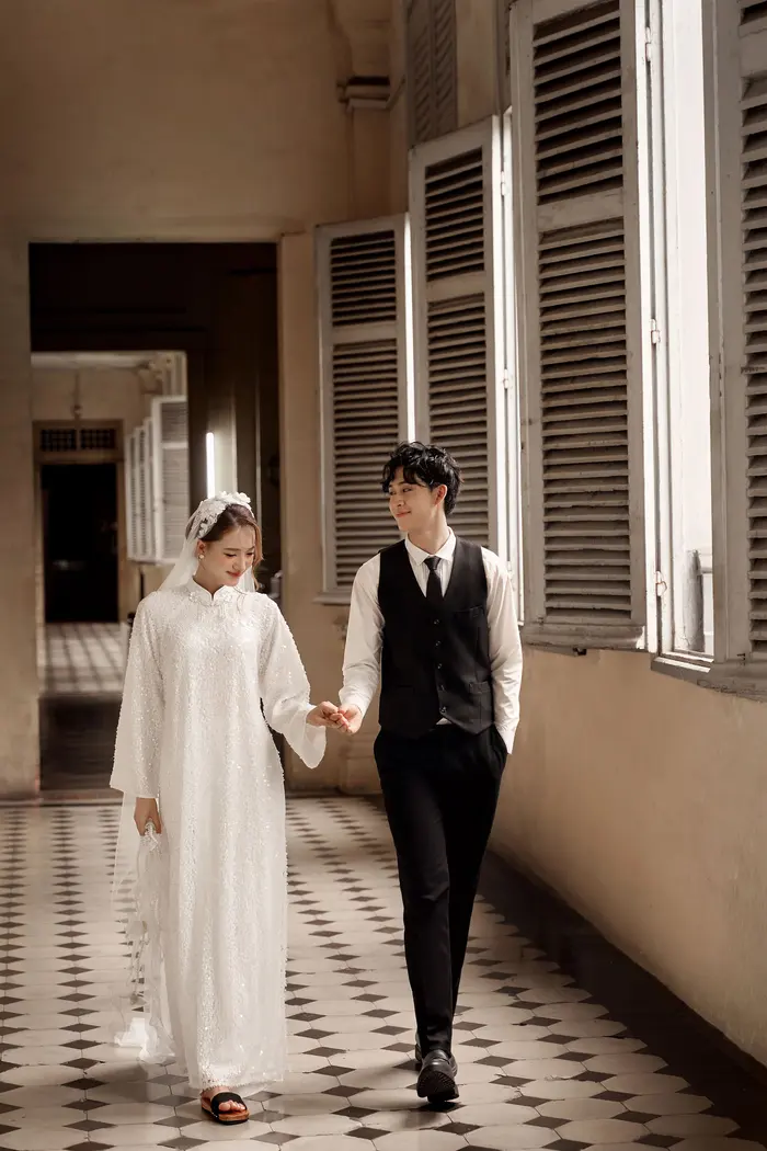 Ngoại cảnh Sài Gòn - ảnh cưới Marie Bridal