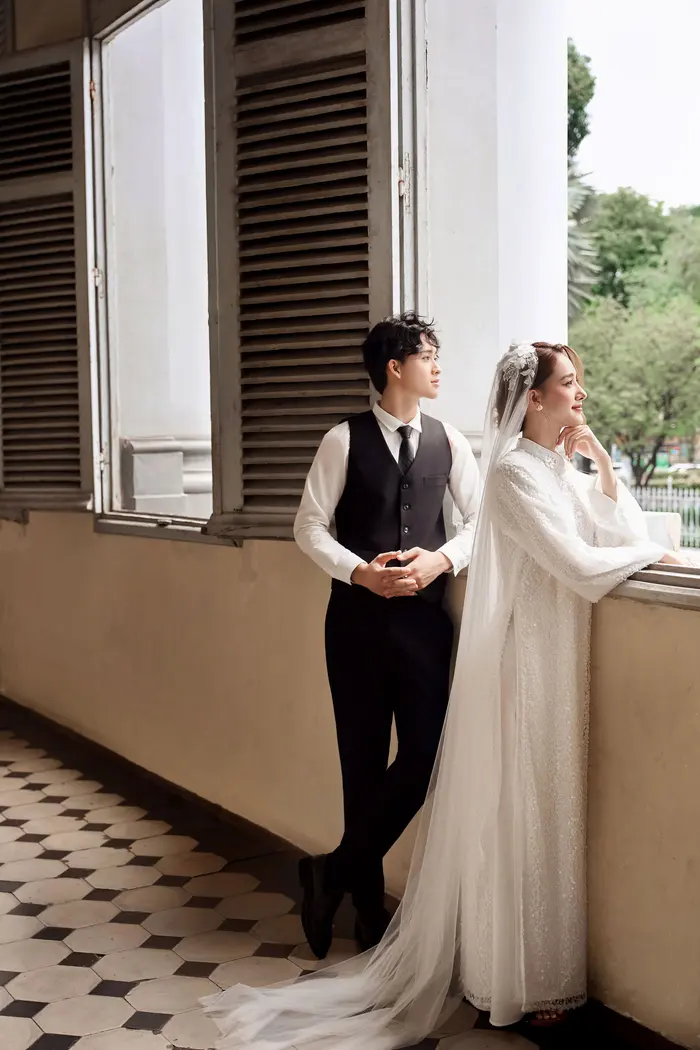 Ngoại cảnh Sài Gòn - ảnh cưới Marie Bridal