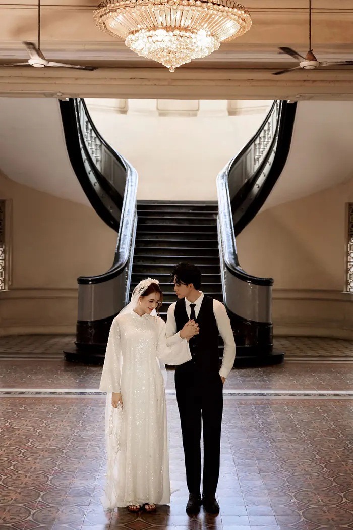 Ngoại cảnh Sài Gòn - ảnh cưới Marie Bridal