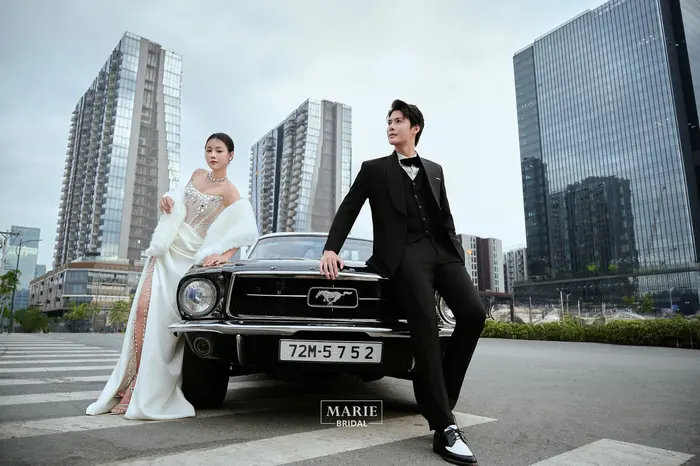 Ngoại cảnh Sài Gòn - ảnh cưới Marie Bridal