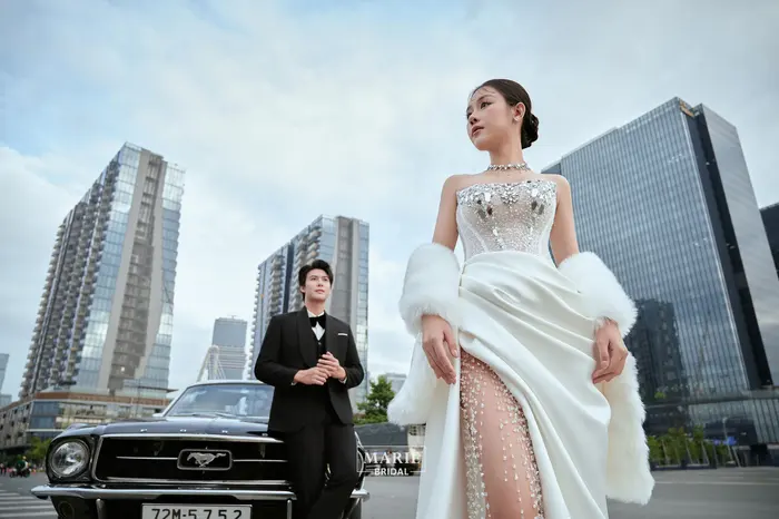 Ngoại cảnh Sài Gòn - ảnh cưới Marie Bridal