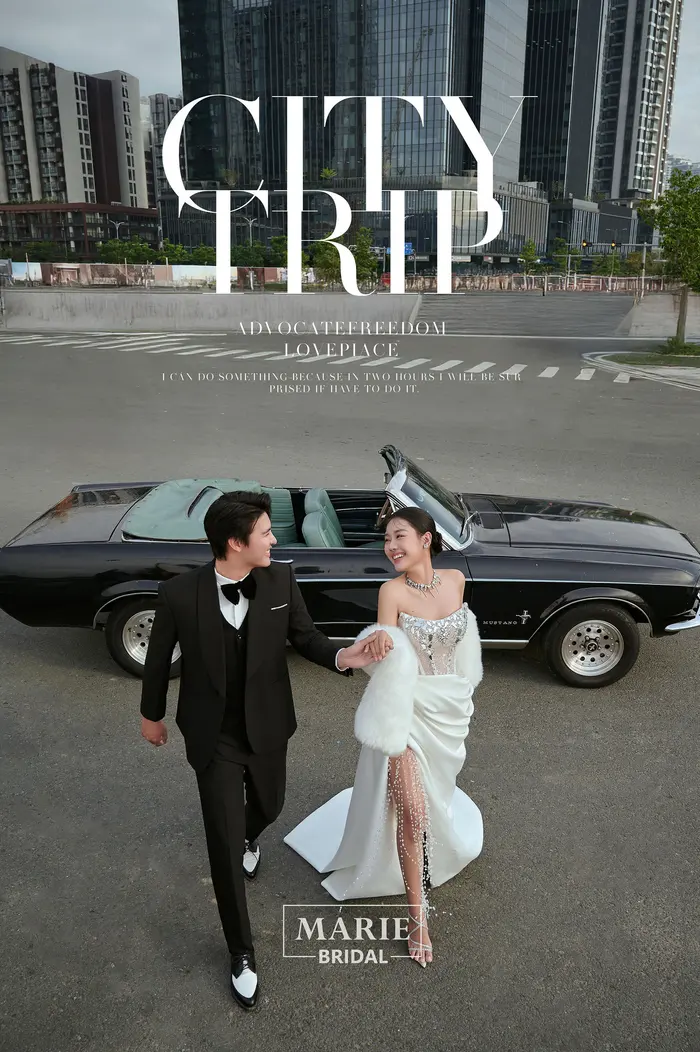 Ngoại cảnh Sài Gòn - ảnh cưới Marie Bridal
