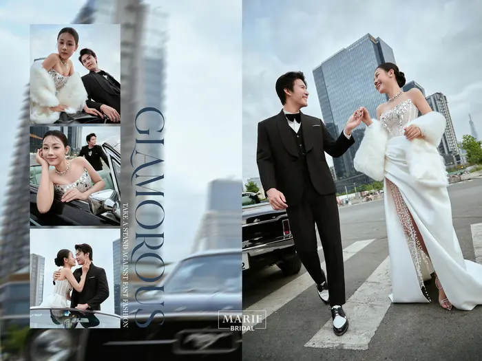 Ngoại cảnh Sài Gòn - ảnh cưới Marie Bridal