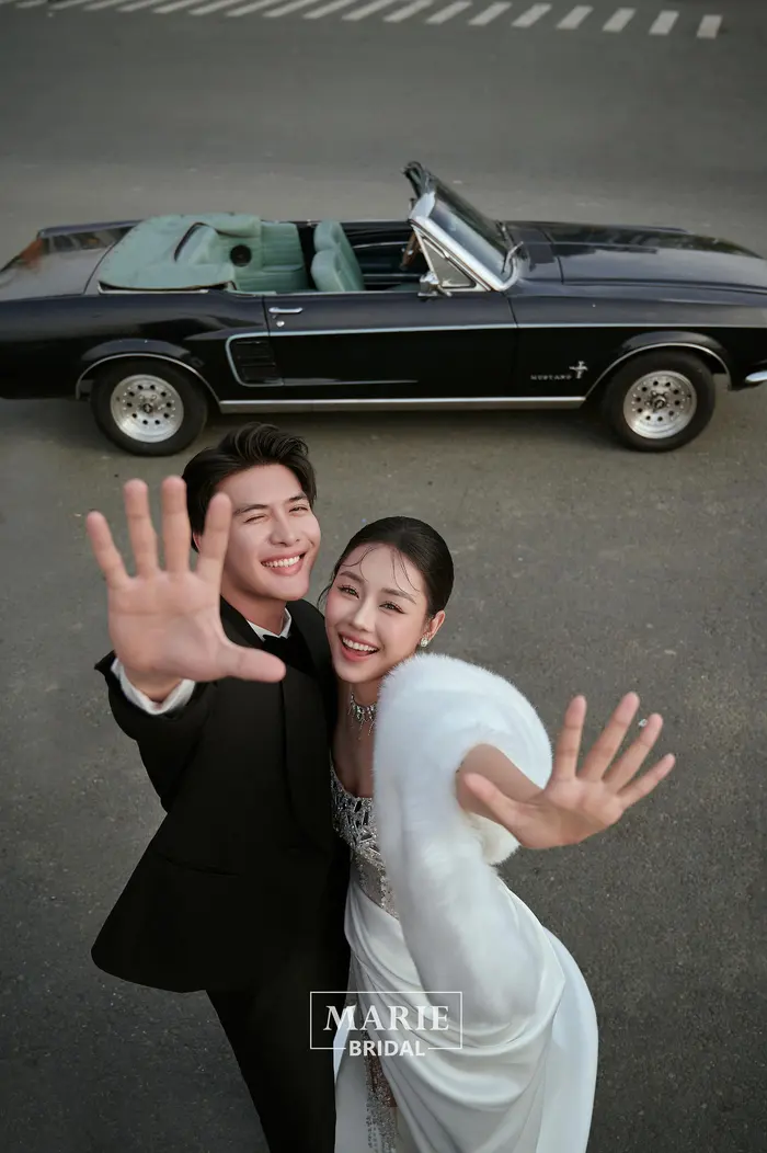 Ngoại cảnh Sài Gòn - ảnh cưới Marie Bridal