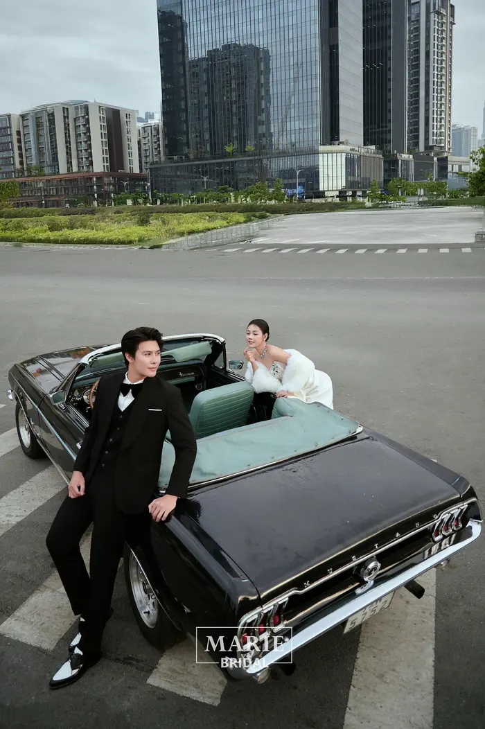 Ngoại cảnh Sài Gòn - ảnh cưới Marie Bridal