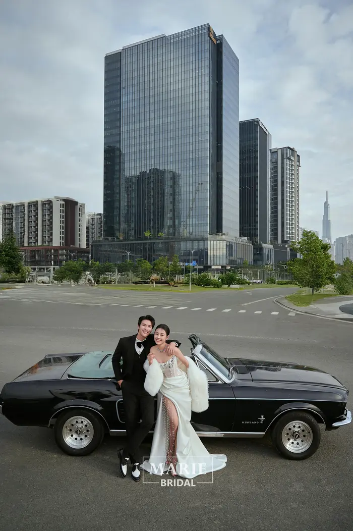 Ngoại cảnh Sài Gòn - ảnh cưới Marie Bridal