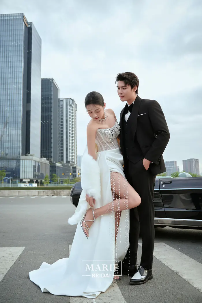 Ngoại cảnh Sài Gòn - ảnh cưới Marie Bridal