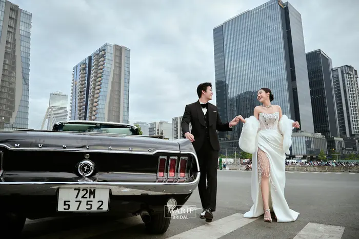 Ngoại cảnh Sài Gòn - ảnh cưới Marie Bridal